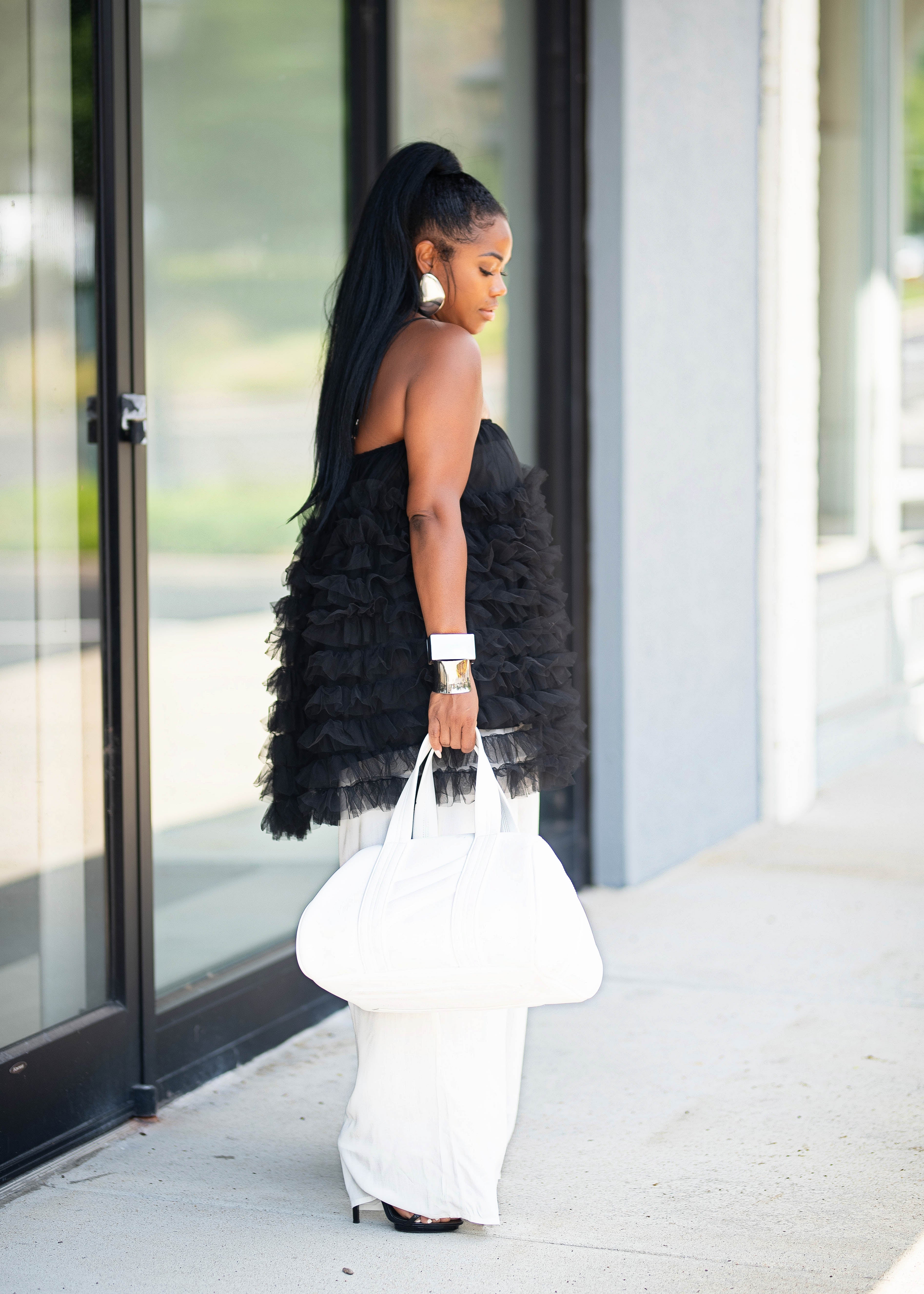 BiBi | Tulle Mini Dress {BLACK} PLEASE READ DESCRIPTION