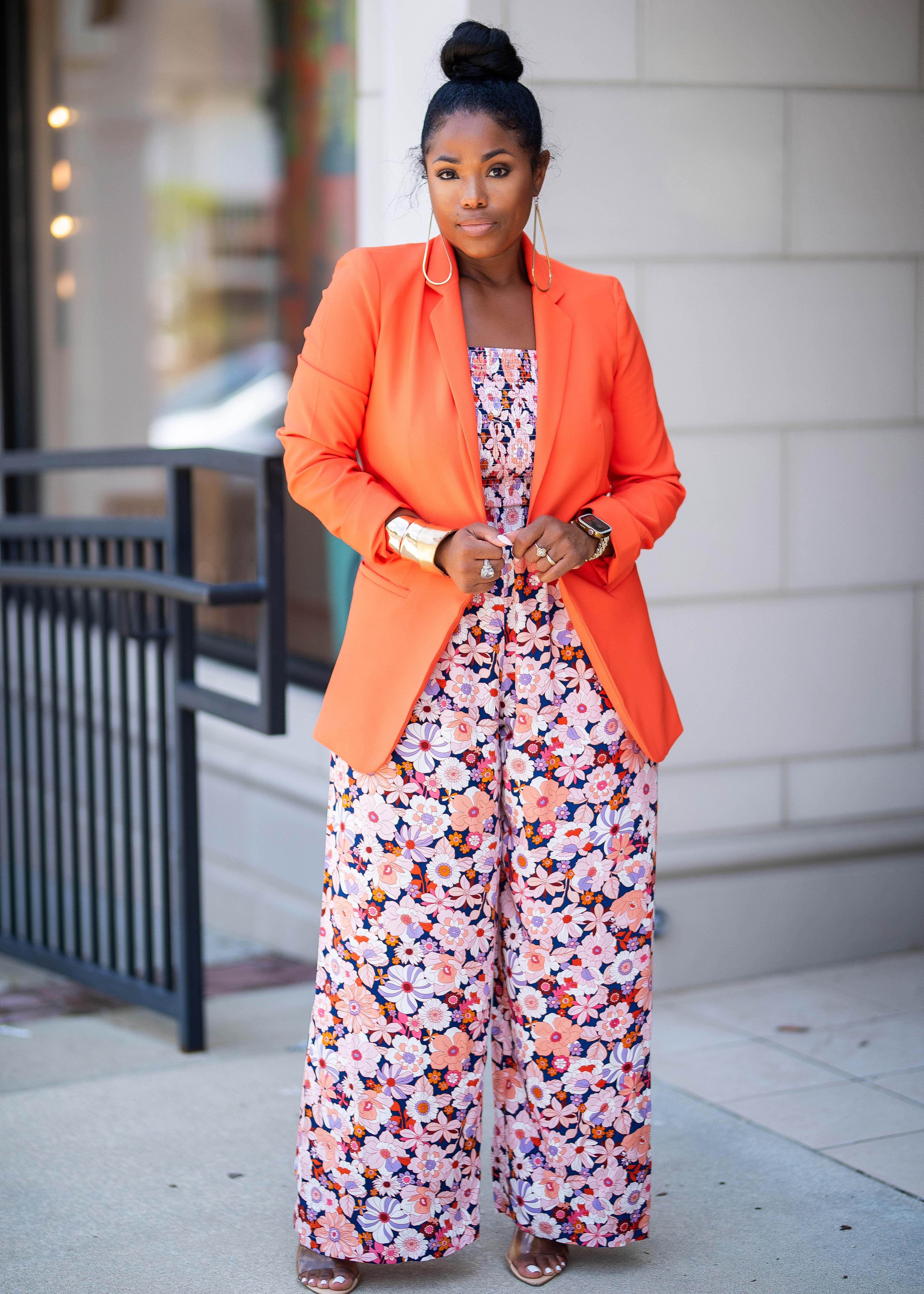 Terra | Floral Jumpsuit {Multi} PLEASE READ SHIPPING TIMES AND DESCRIPTION