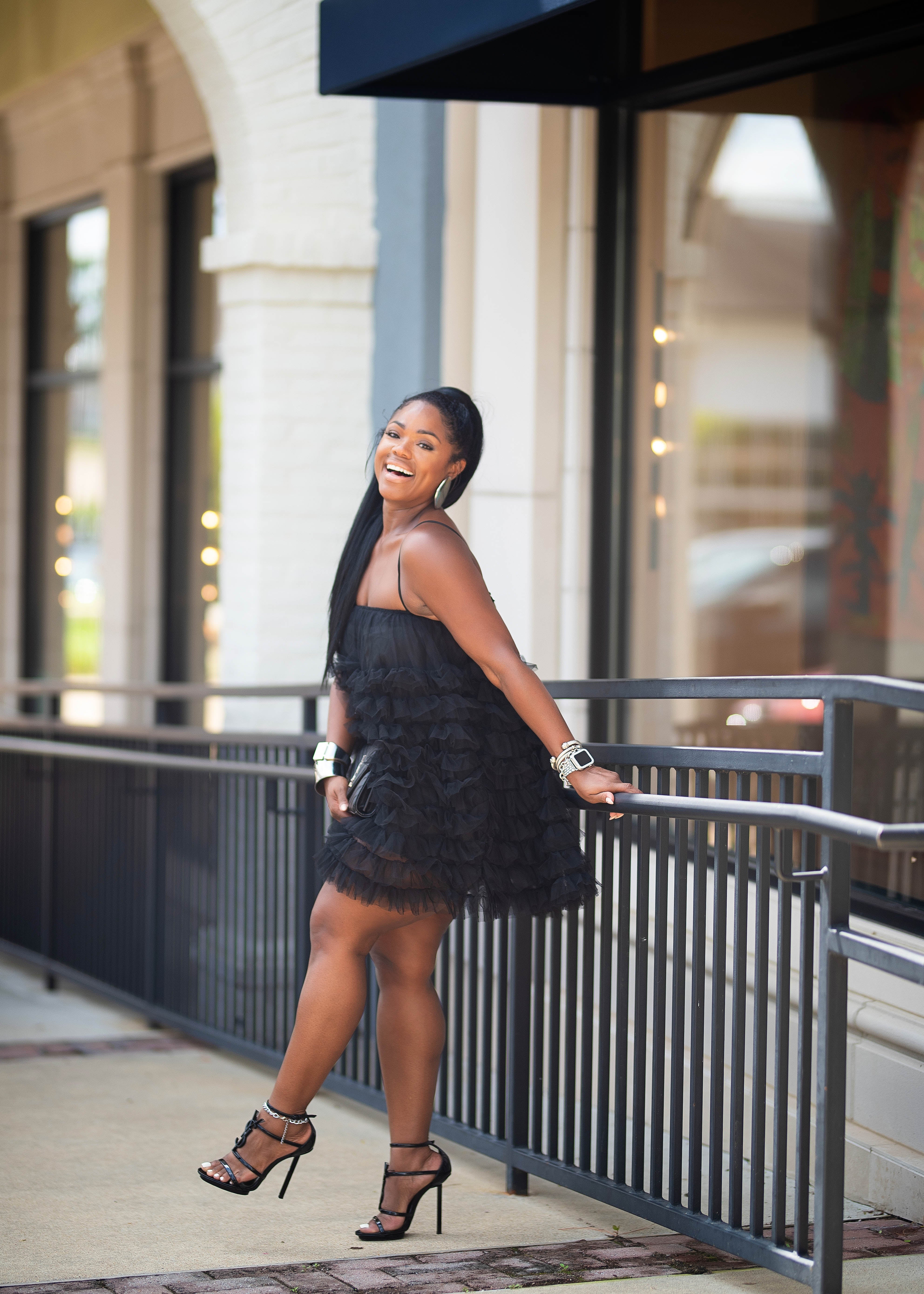 BiBi | Tulle Mini Dress {BLACK}  PLEASE READ DESCRIPTION