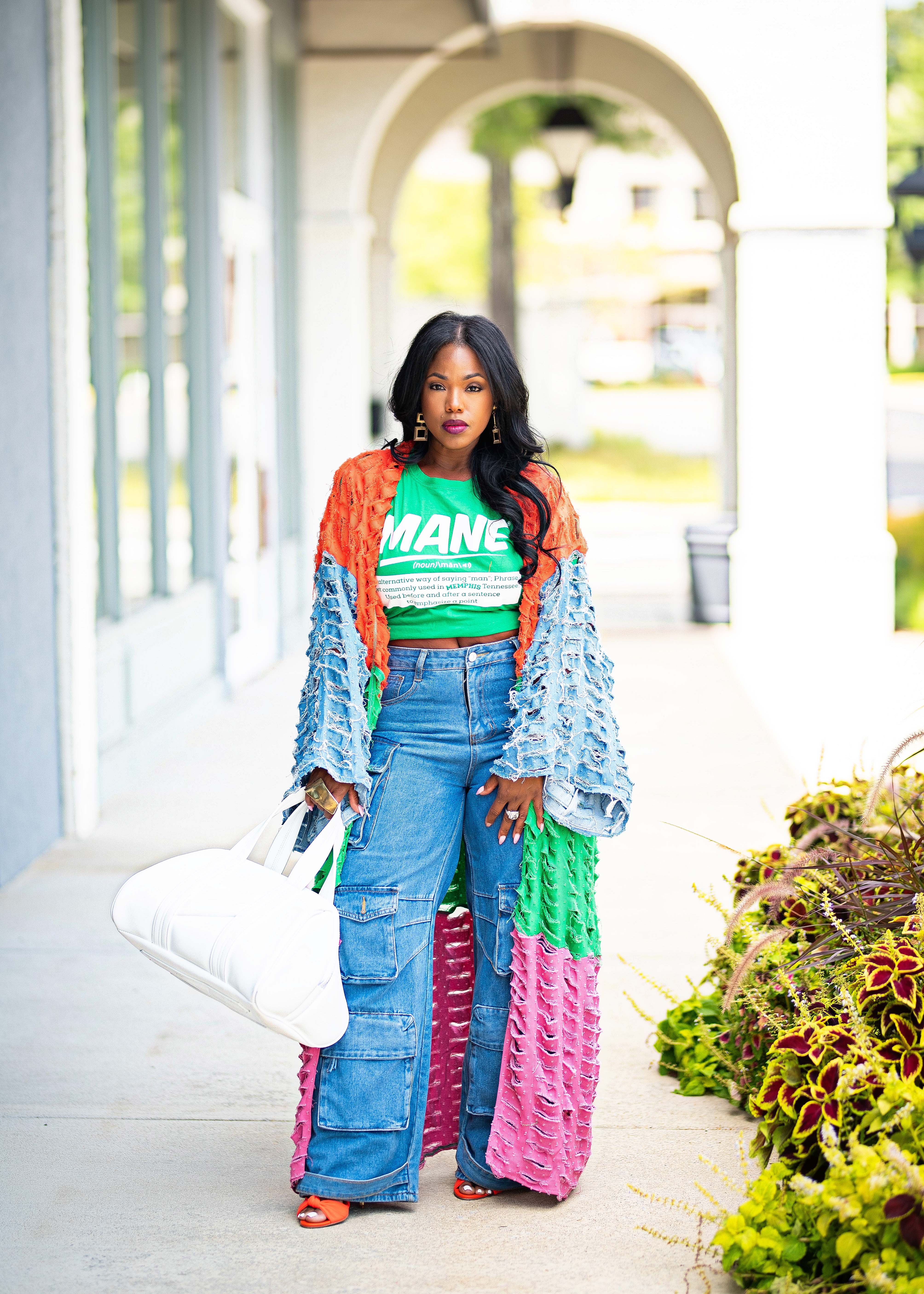 Danica | Distressed Denim Duster {Multi} PREORDER PLEASE READ DESCRIPTION