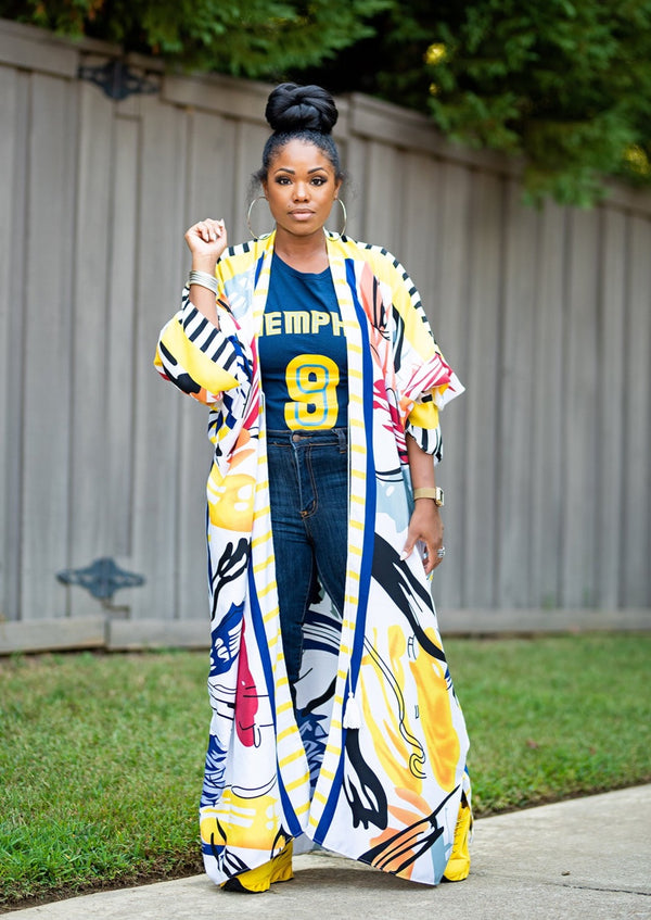 Fergie | Cotton Style Kimono {Splash} PREORDER