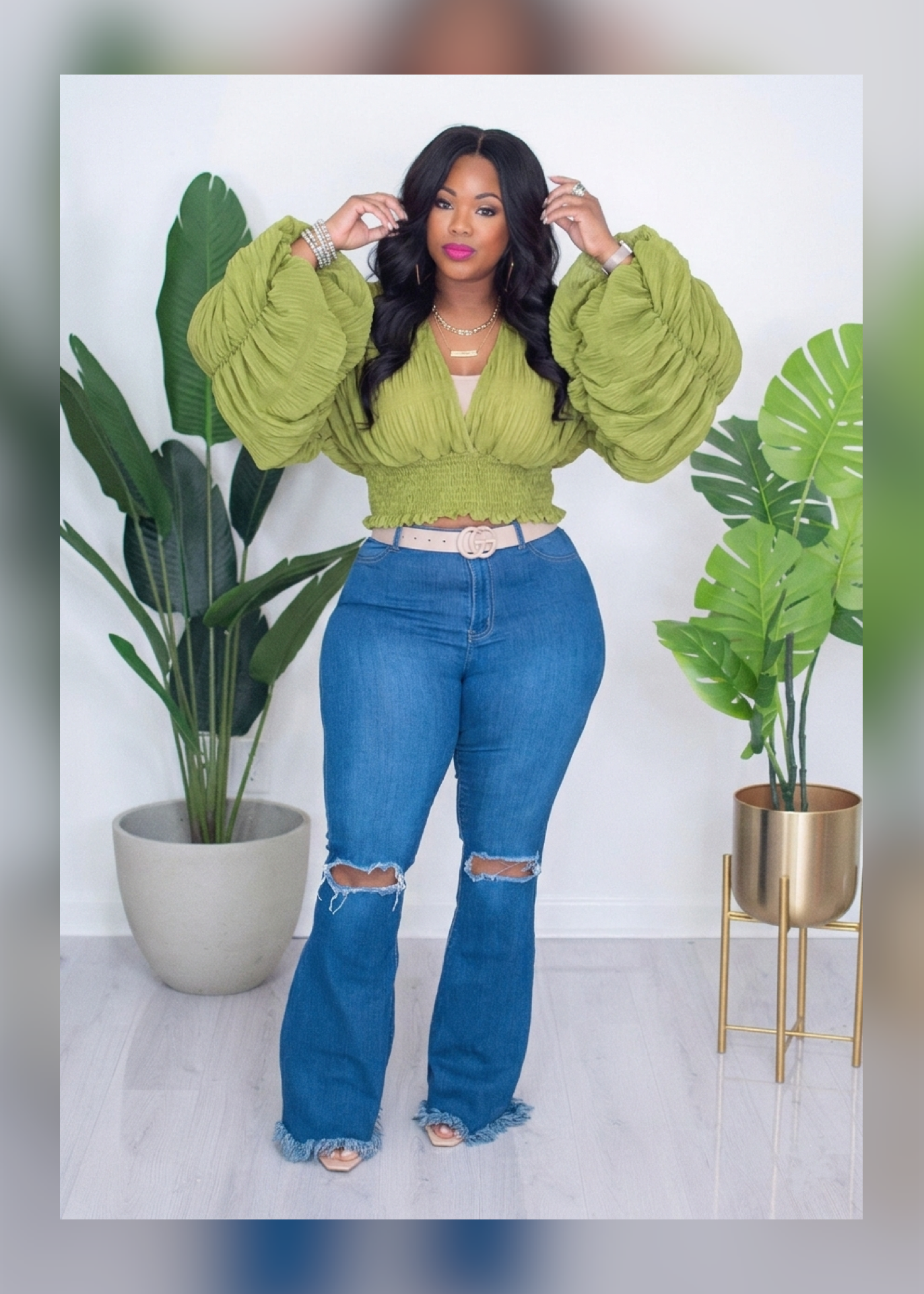 Dream | Chiffon Top {Lime} PREORDER PLEASE READ DESCRIPTION