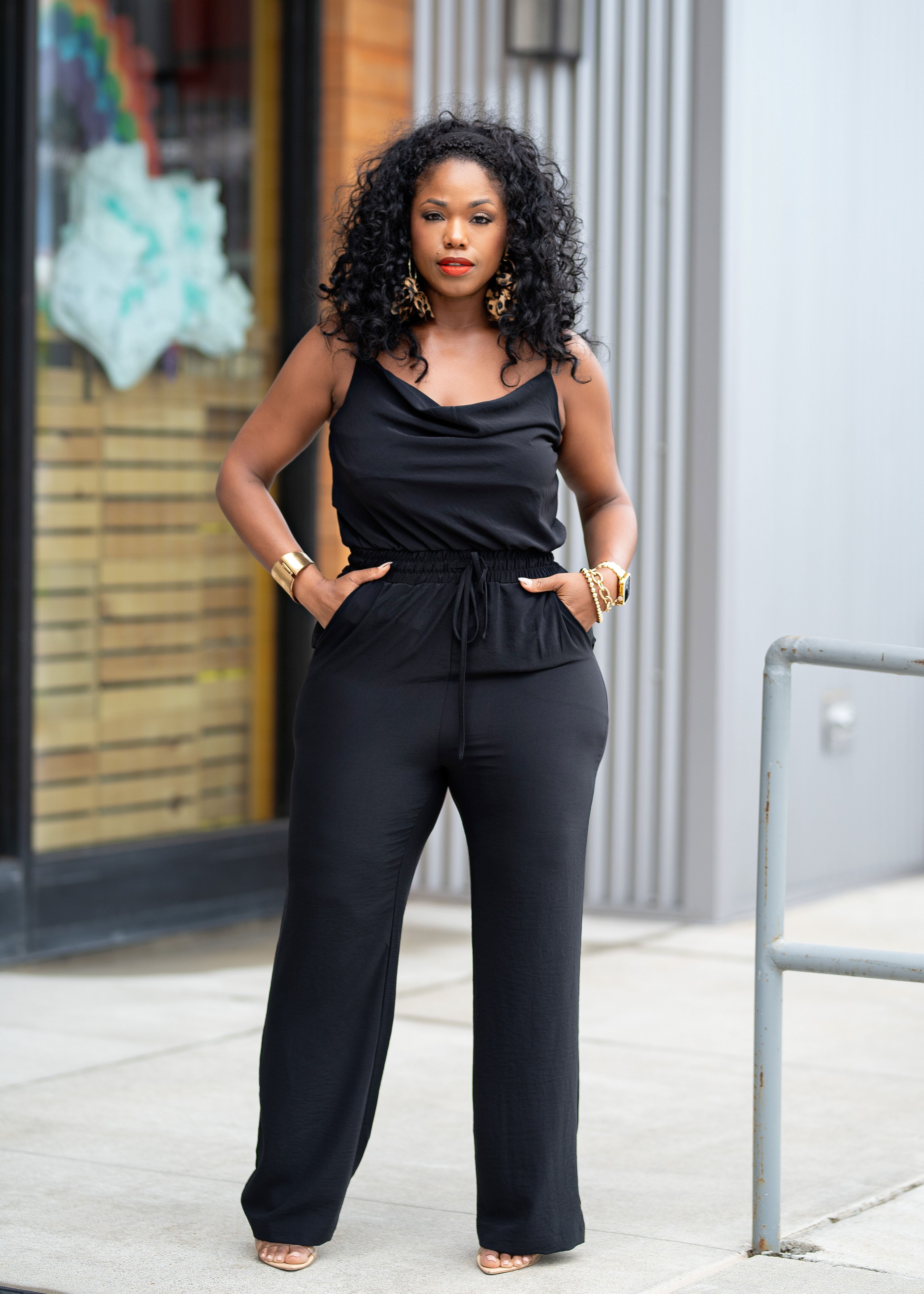 Maddie | Jumpsuit {Black} PLEASE READ DESCRIPTION