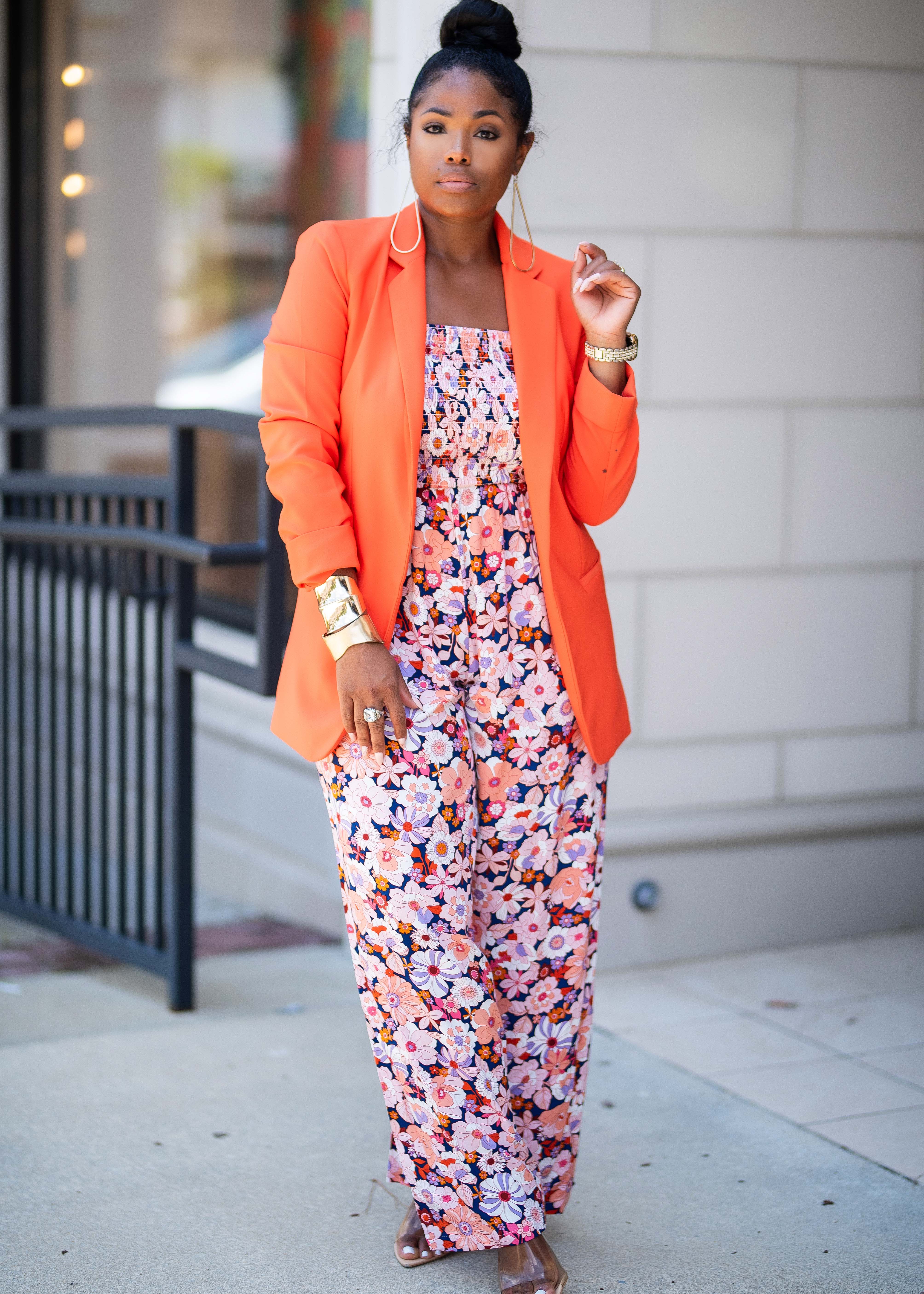 Terra | Floral Jumpsuit {Multi} PLEASE READ SHIPPING TIMES AND DESCRIPTION