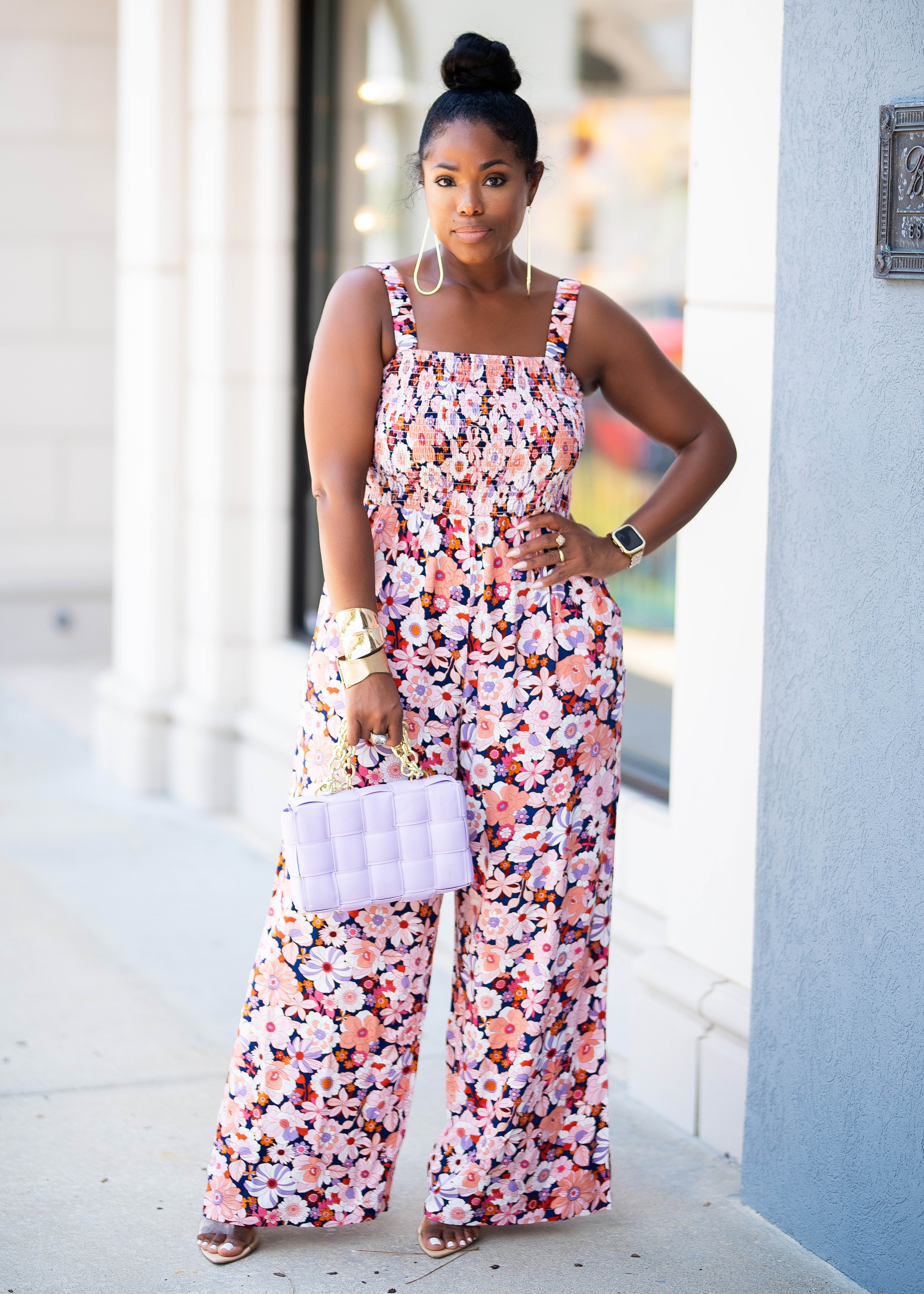 Terra | Floral Jumpsuit {Multi} PLEASE READ SHIPPING TIMES AND DESCRIPTION