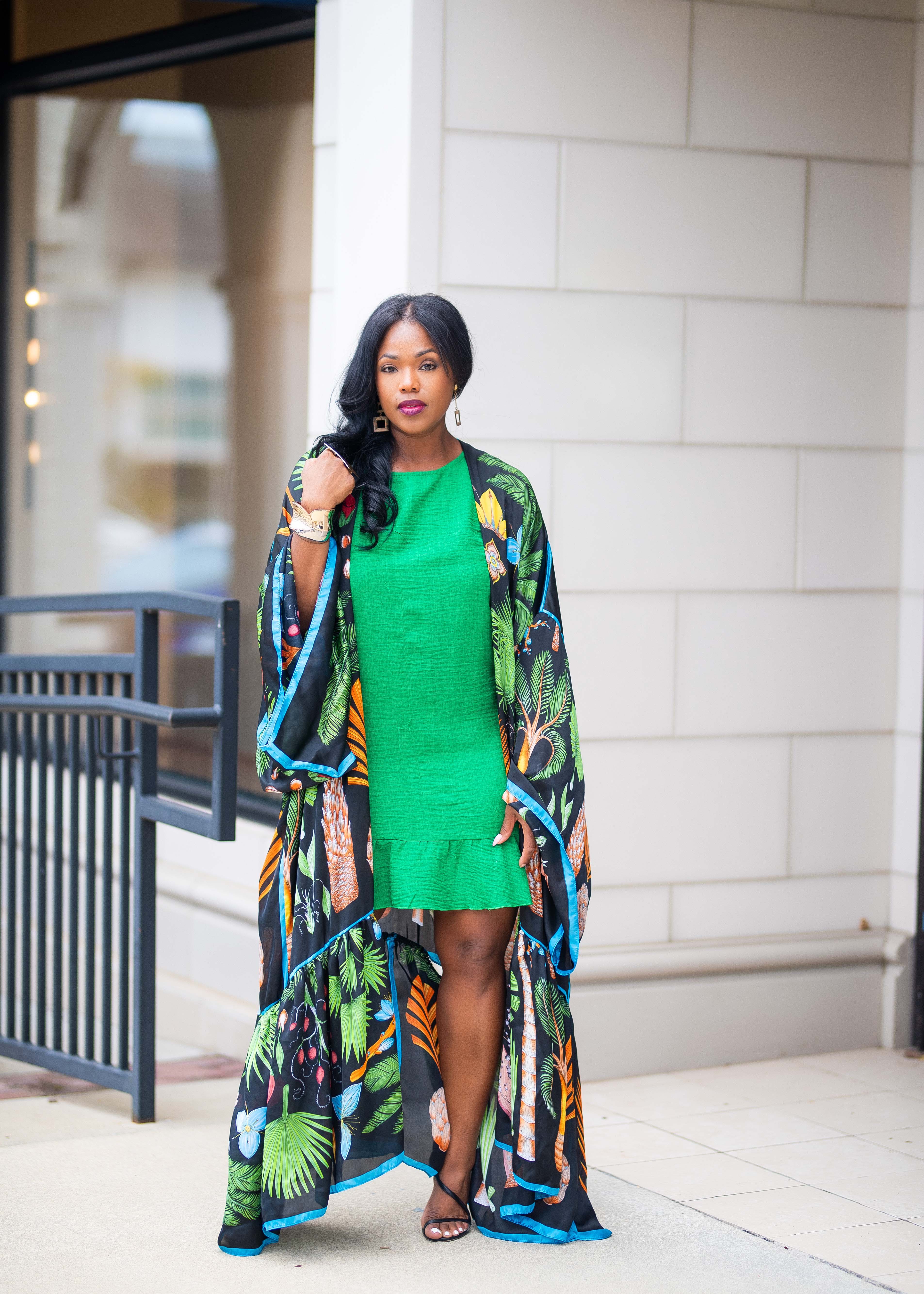 Sylee | Ruffle Kimono {Pineapple} PLEASE READ DESCRIPTION
