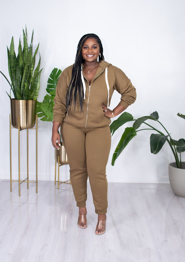 Veronica | Jogger Set {Olive}